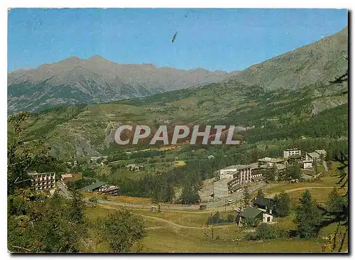 Moderne Karte Super Sauze Alpes Haute Provence Vue generale