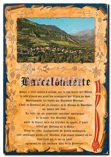 Cartes postales moderne Barcelonnette Alpes de Haute Provence