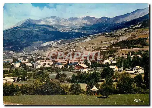 Moderne Karte Barcelonnette Alp de Haute Prov Vue generale