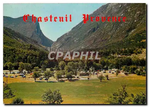 Moderne Karte Camping Chasteuil Provence Epicerie Restaurant Castellane Entree du Grand Canon du Verdon