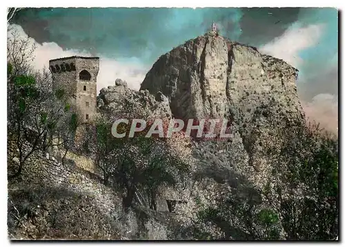 Cartes postales moderne Castellane B A N D du Roc et la Tour Pentagonale