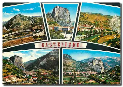 Cartes postales moderne Col des Lecques La Place et la Roche Le Verdon Vue generale Vue generale et Notre Dame du Roc