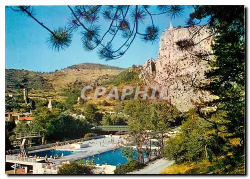 Moderne Karte Castellane Alpes de Hte Prov La piscine