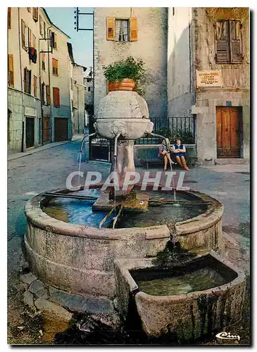 Cartes postales moderne Castellane Alpes de Hte Prov Fontaine aux Liens