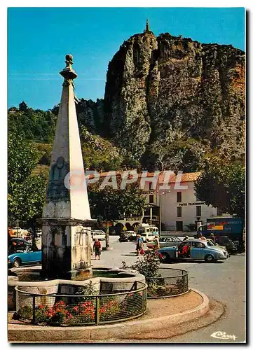 Moderne Karte Castellane Alpes de Hte Prov La place et la Roc