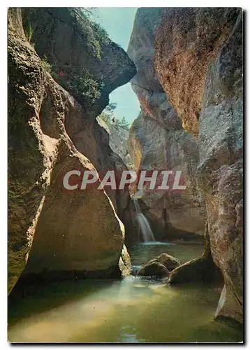 Moderne Karte Les Gorges du Verdon Alpes de Haute Provence