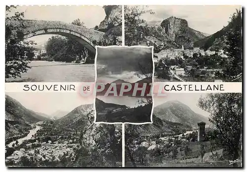 Cartes postales moderne Castellane Basses Alpes