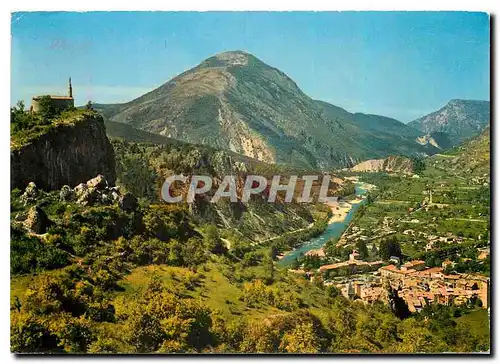 Moderne Karte Paysages de France Castellane Alpes de Haute Provence Le Roc et la Chapelle Notre Dame du Roc