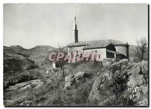 Moderne Karte Castellane Basses Alpes Chapelle de N Dame du Roc