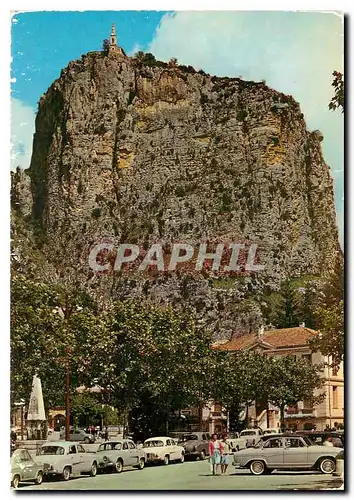 Cartes postales moderne Paysages de France Castellane Alpes de Haute Provence Le Roc et la Chapelle Notre Dame du Roc qu
