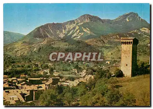 Cartes postales moderne Paysages de France Castellane Basses Alpes A droite la Tour Pentagonale