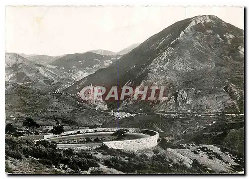 Moderne Karte La Route Napoleon Castellane B A Le Col de Lecques