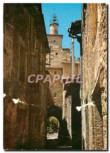 Cartes postales moderne Paysages de France Castellane Basses Alpes La Tour de l'Horloge vue de la Rue Saint Victor