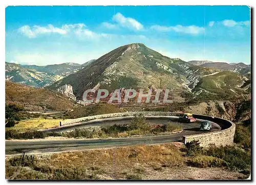 Cartes postales moderne Route Napoleon Castellane B A Lacets du Col des Lecques