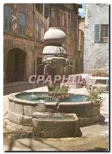 Cartes postales moderne Images de Provence Vieille fontaine a Castellane