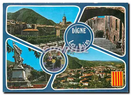 Cartes postales moderne Digne les Bains Alpes de Haute Provence Capitale de la lavande sur la Route Napoleon