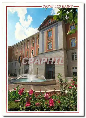 Cartes postales moderne Digne Alpes de Haute Provence Ville touristique et thermale La Mairie