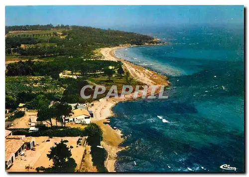 Cartes postales moderne Saint Tropez Var Vue aerienne Plage des Salins