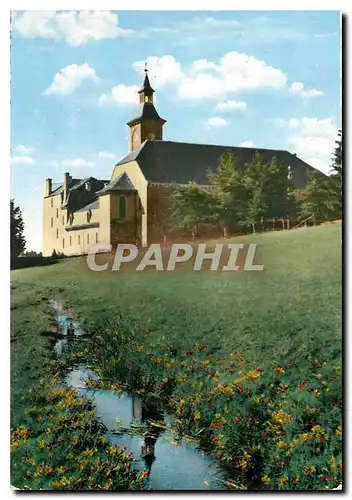 Cartes postales moderne Notre Dame des Neiges Ardeche Dant le fin clocher se mire