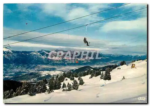 Cartes postales moderne Chamrousse Isere Les Pistes