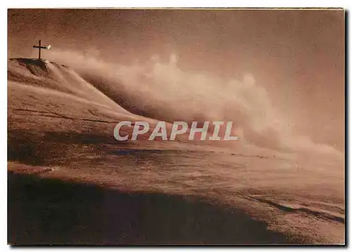 Cartes postales moderne Pelerinage de N D de la Salette Tempete de neige sur le Planeau
