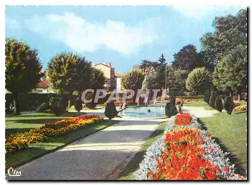 Cartes postales moderne Bourgoin Jallieu Isere Le Jardin Public