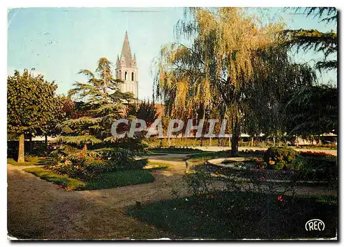 Moderne Karte Deols Chateauroux Indre Le jardin public