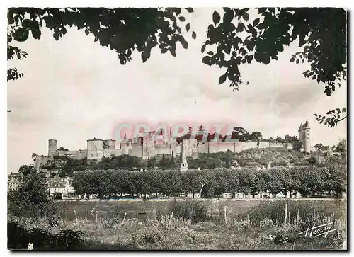 Moderne Karte Chinon I et L Vue generale