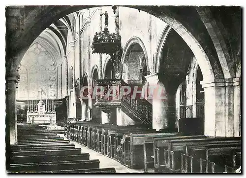 Moderne Karte Arbois Jura Vue interieure de l'Eglise Saint Just