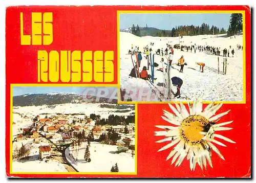 Moderne Karte Les Rousses Jura