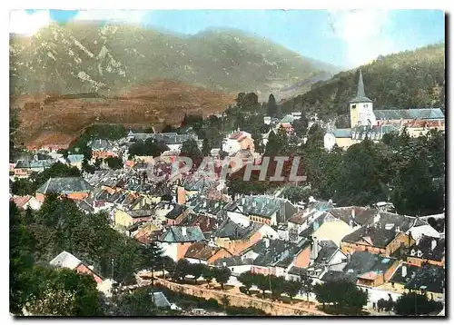 Cartes postales moderne Salins les Bains Jura Vue generale Le Mont Poupet