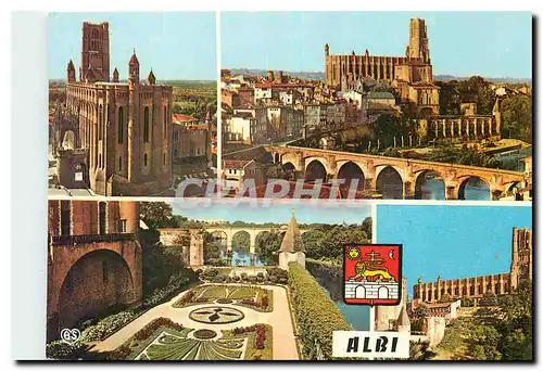 Cartes postales moderne Albi Tarn Ville d'Art Centre de tourisme