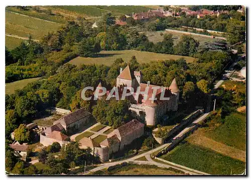 Moderne Karte Chateau de Rully Vue d'ensemble