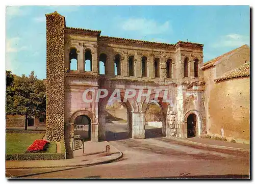 Moderne Karte Autun Saone et Loire Porte Romaine de Saint Andre