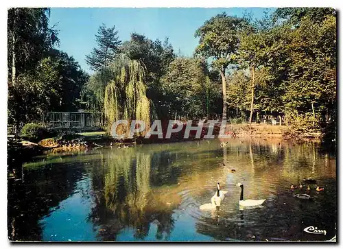 Moderne Karte Ozoir la Ferriere S et M Zoo du Bois d'Attily