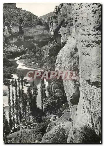 Moderne Karte Les Gorges du Tarn Le Cirque des Baumes