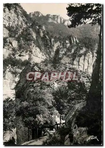 Moderne Karte Les Gorges du Tarn Le Belvedere du Pas de Soucy