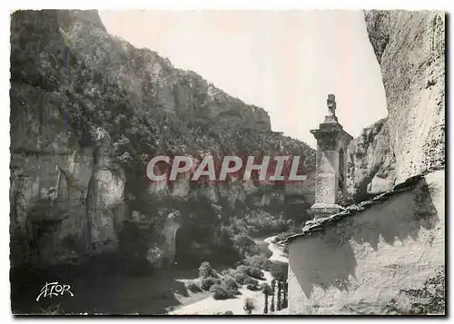 Moderne Karte Gorges du Tarn La Chapelle et le Cirque des Baumes