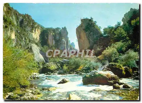 Cartes postales moderne Couleurs et Lumiere de France Les Gorges du Tarn Lozere Le Pas de Soucy