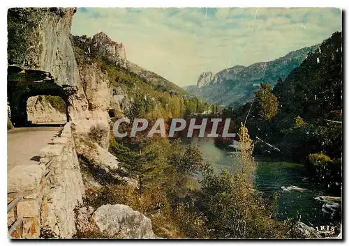 Cartes postales moderne Les Gorges du tarn Les Tunnels