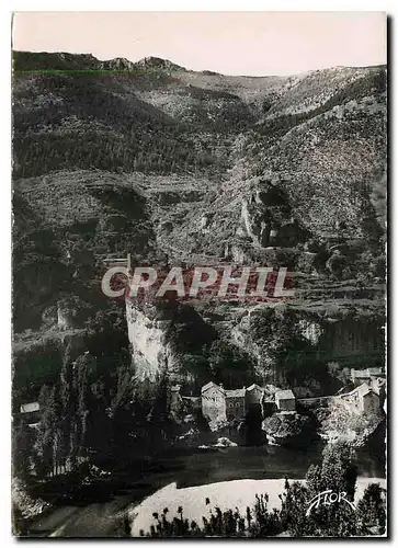 Cartes postales moderne Les Gorges du Tarn Castelbouc Vue generale