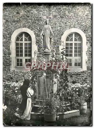 Moderne Karte Notre Dame des Neiges Ardeche par la Bastide Lozere La Vierge du Cloitre