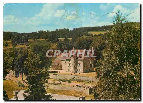 Moderne Karte Fournels Lozere Le Chateau