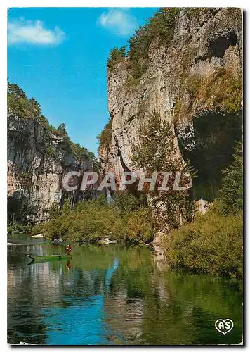 Moderne Karte En Parcourant les Gorges du Tarn Les Detroits