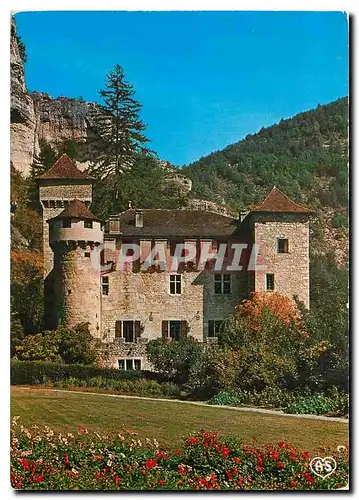 Moderne Karte En Parcourant les Gorges du Tarn Chateau de la Caze