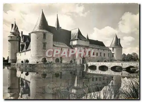 Moderne Karte Chateau du Plessis Bourre Anjou Monument historique Ensemble Cote Nord