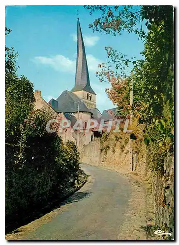 Cartes postales moderne Le Vieil Bauge M et L L'eglise Remarquable fleche en vrille a forme helicoidale