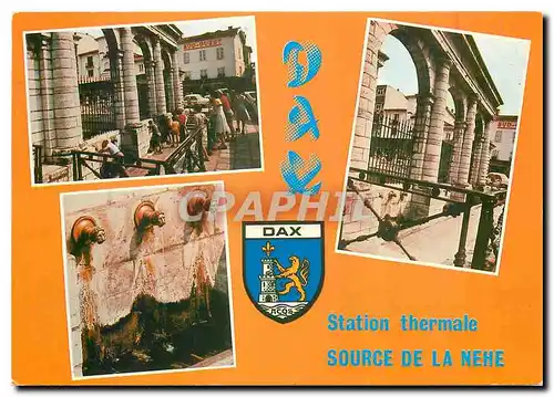 Cartes postales moderne Dax Landes Station Thermale La Source de la Nehe