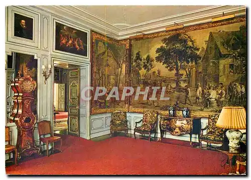 Moderne Karte En Blesois Chateau de Cheverny Loir et Cher Le Petit Salon
