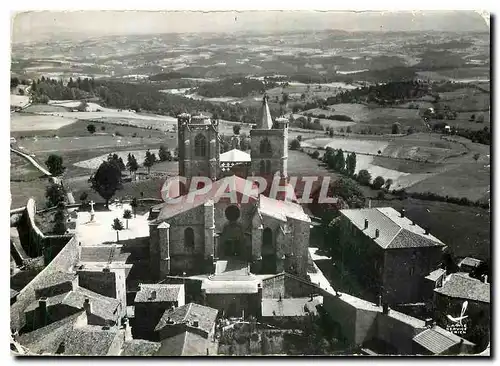 Cartes postales moderne En avion au dessus de St Bonnet le Chateau Loire L'Eglise